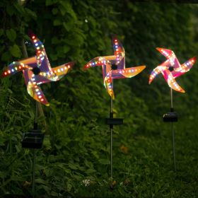 2/Pack Windmill Garden Lights Solar Wind Spinner 2/Pack Windmill Garden Lights Solar Wind Spinner